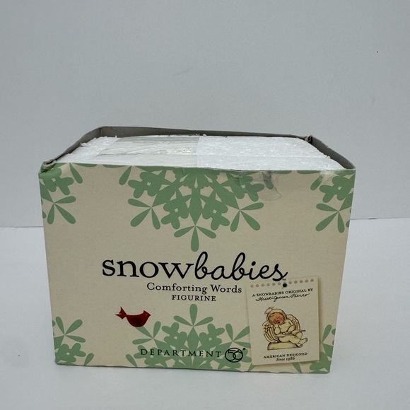 Dept. 56 Snowbabies " Comforting Words" Angel Figurine #807326 - Picture 6 of 6